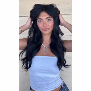 Dark Cocoa Clip in Extensions