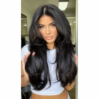 Dark Cocoa Clip in Extensions