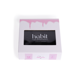 Dark Cocoa Clip in Extensions