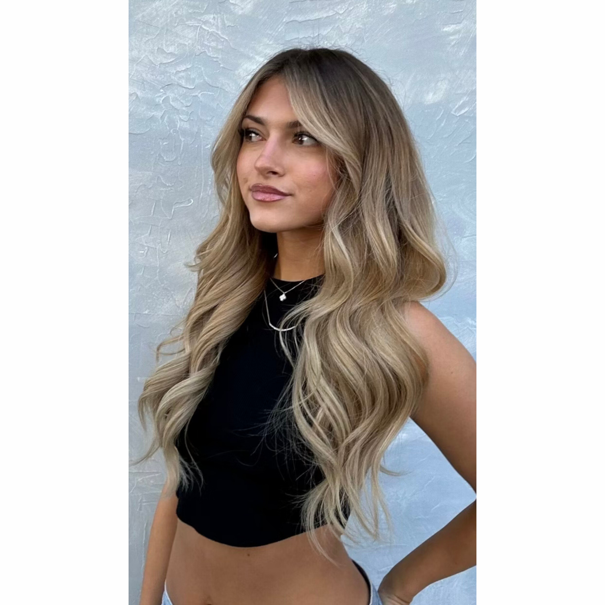 Almond Truffle Individual Clipin Extensions