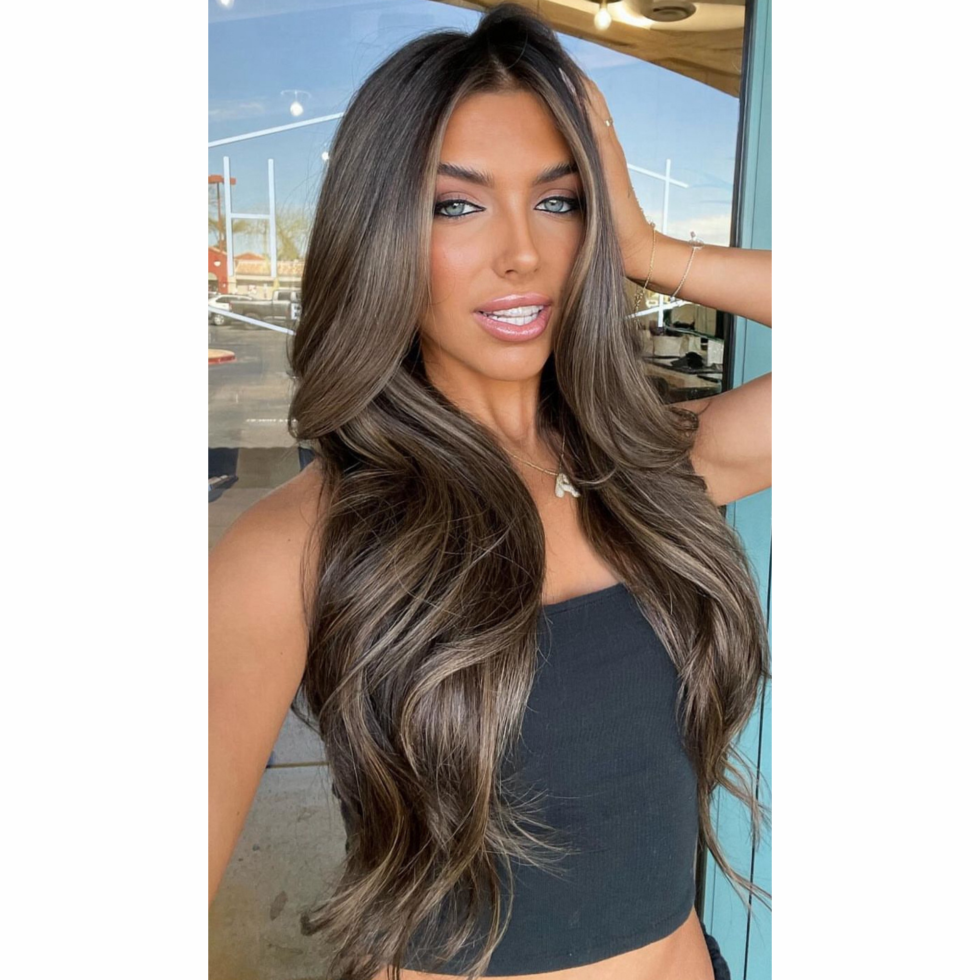 Caramel Brownie Individual Clipin Extensions