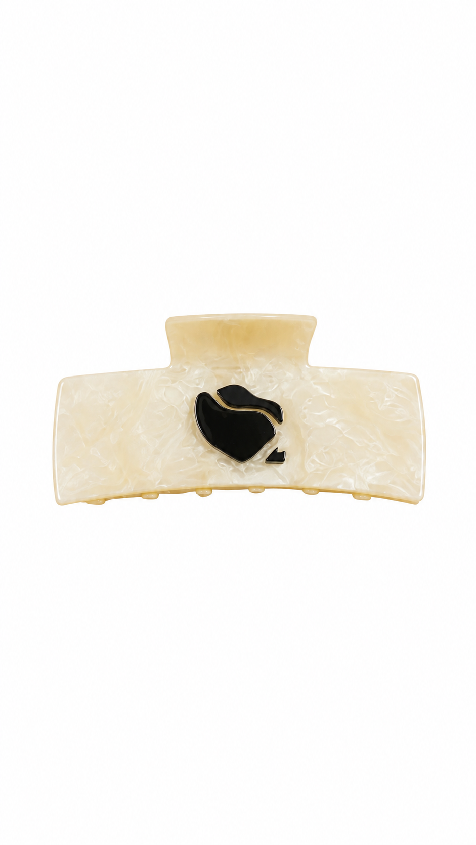 Casa Clara Lara Clip in Ivory Shell