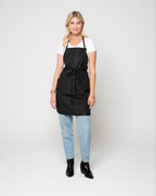 GnM Black Premium Unisex Chemical Stylist Apron