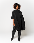 GnM Black Premium Peachskin Cutting Cape