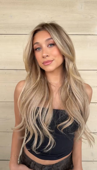 Almond Truffle Clipin Extensions