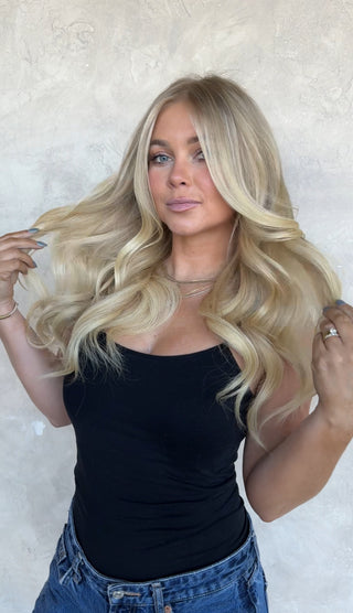 Vanilla Custard Clip-In Extensions