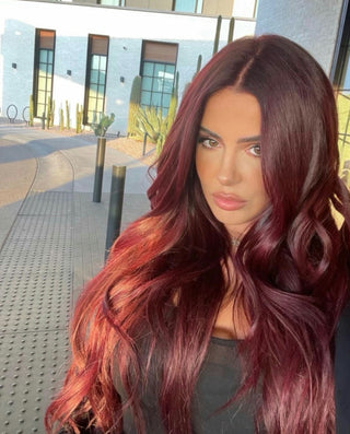 Red Velvet Clip in Extensions