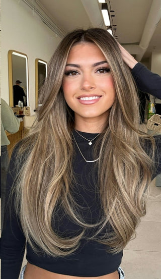 Pecan Sandie Clip in Extensions