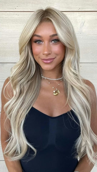 Coconut Cream Clip in Extensions