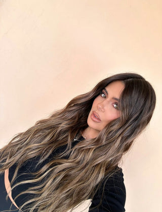 Caramel Brownie Clip in Extensions