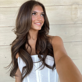 Brownie Batter Clip in Extensions