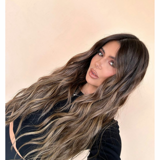 Caramel Brownie Clip in Extensions