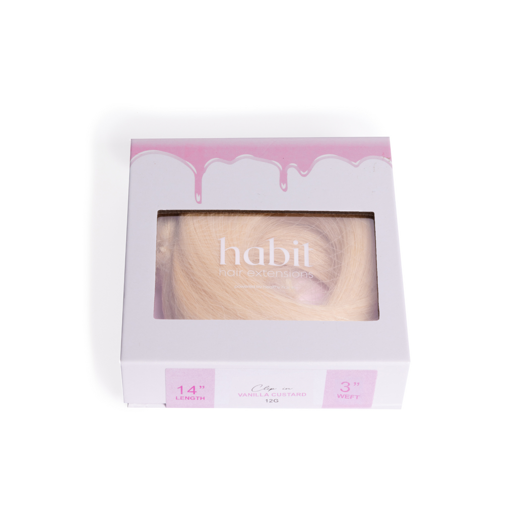 Vanilla Custard Individual Clipin Extensions