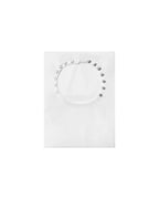 GnM Pearl White Premium Water Proof Silkarah Cutting Cape