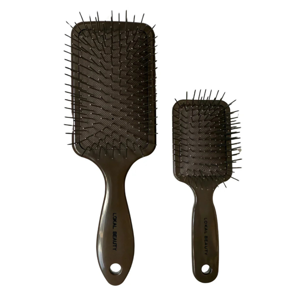 Lokal Beauty Detangling Paddle Brush Bundle